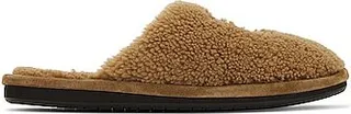 Amiri MA Shearling Lux Slipper in Tan