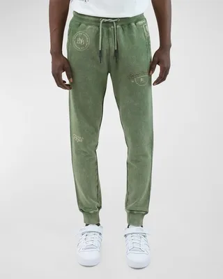 Men's Plan Graphic Jogger Pants