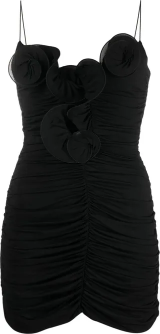 Flower decolte minidress