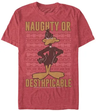 Men's Looney Tunes Daffy Short Sleeve T-shirt
