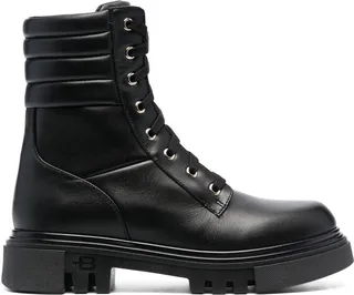 Leather Combat Boot