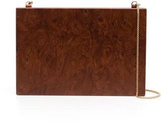 Wooden Crossbody Bag