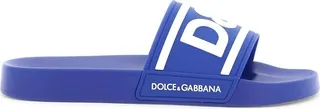 Dolce & Gabbana Logo Rubber Slides
