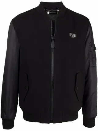 Crystal Skull bomber jacket