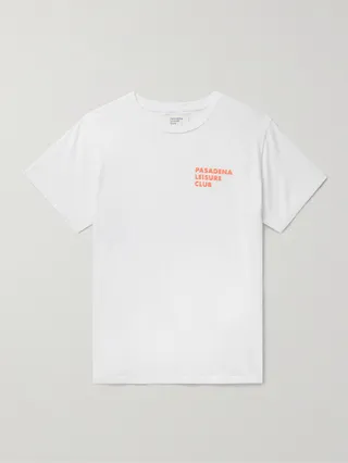 Puff Logo-Print Cotton-Blend Jersey T-Shirt