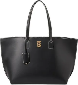 Burberry Logo Plaque Medium Tote Bag