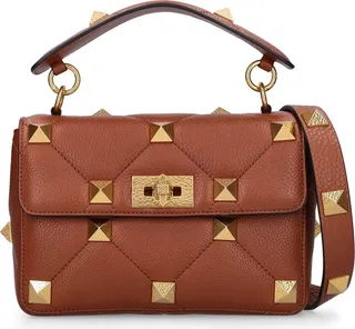 Medium Roman Stud leather shoulder bag