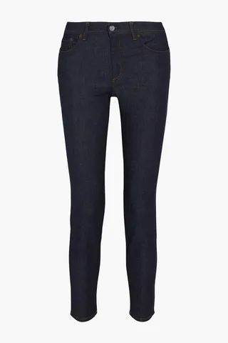 Climb cropped low-rise skinny jeans