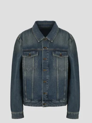Saint Laurent vintage denim classic jacket.