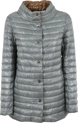 Herno Reversible Button-Up Padded Down Jacket