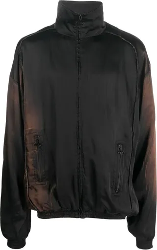 High-Neck Bomber-Jacket