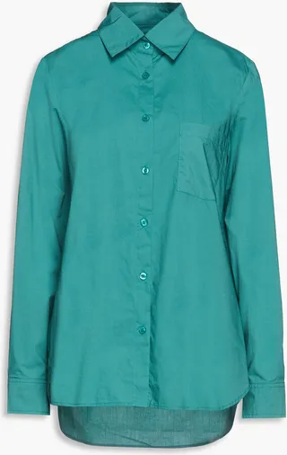 Cotton-poplin shirt