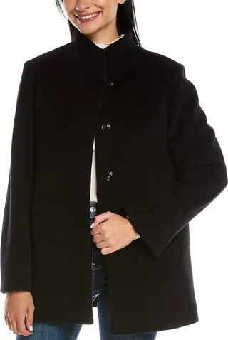 Cinzia Rocca Icons Wool & Cashmere-Blend Coat
