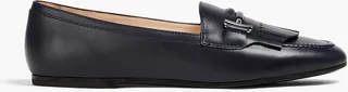 Double T leather loafers