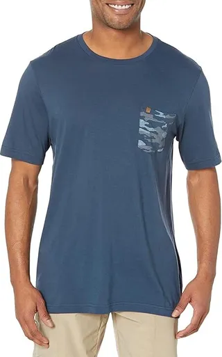 TravisMathew Thirteen Below 2.0 (Dress Blues) Men's T Shirt