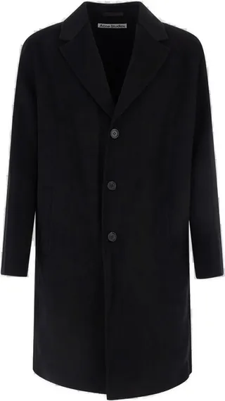 Acne Studios Single-Breasted Buttoned Coat