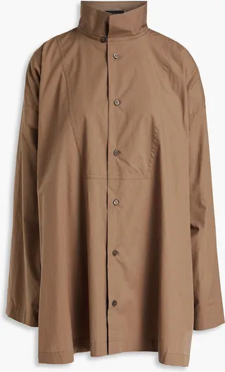 Cotton-poplin shirt