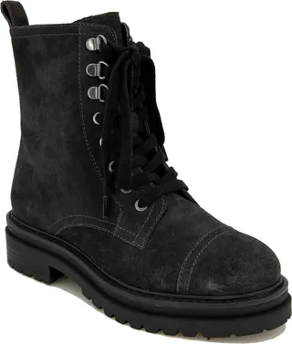 Farah Combat Bootie With Inside Zipper