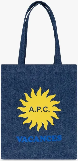 'lou' Denim Shopper Bag