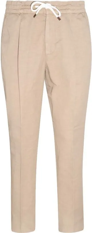 Pleated Straight-leg Trousers Brunello Cucinelli
