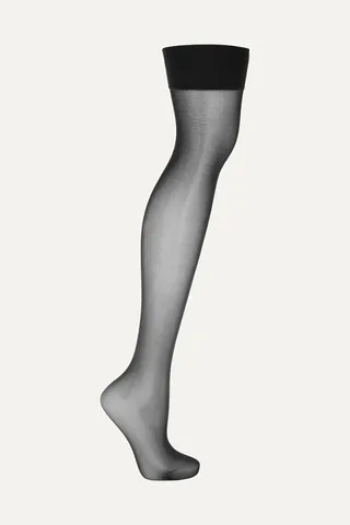 Wolford - Individual 10 Denier Stockings - Black
