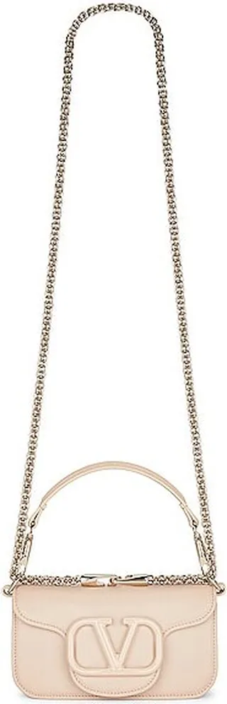Valentino Garavani Loco Small Shoulder Bag in Pink