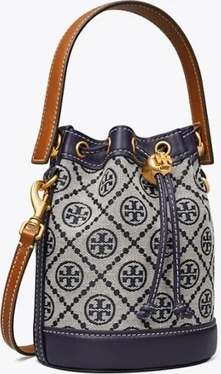 Mini T Monogram Bucket Bag