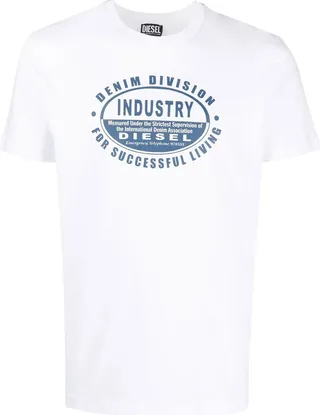 logo-print shortsleeved cotton T-shirt