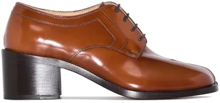 Tabi-toe lace-up shoes