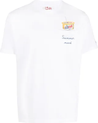 Lemon Tea-print T-shirt