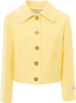 Patou Tweed Short Tailored Jacket
