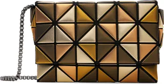 Bao Bao Issey Miyake Bronze Platinum Mix Crossbody Bag