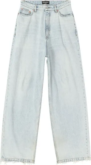 Balenciaga Wide-Leg Baggy Jeans