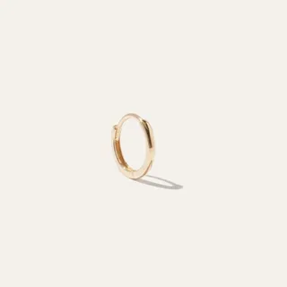14k Gold Solo Mini Hoop
