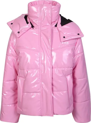 Glossy Finish Padded Jacket