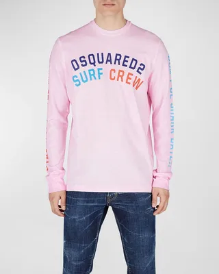 Men's Surf Crew Typographic T-Shirt