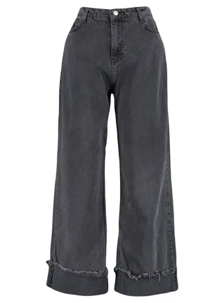 High Waist Wide Leg Jeans