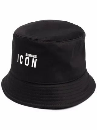Logo-Print Bucket Hat
