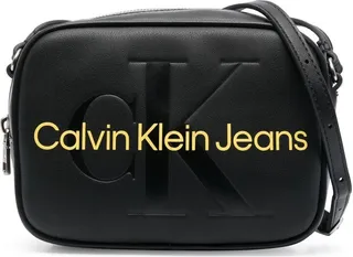 Logo-Embossed Crossbody Bag