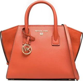 Logo-Plaque Leather Tote Bag