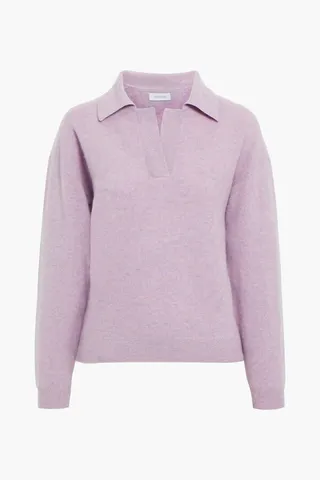 Mélange cashmere sweater