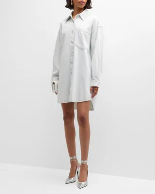 Maxi Denim Shirtdress