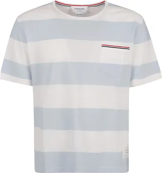 Oversized Short-sleeved Pocket T-shirt