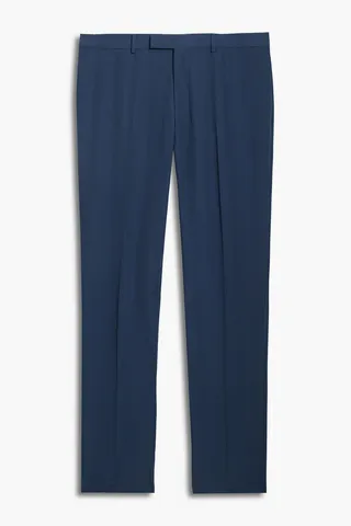 Wool suit pants