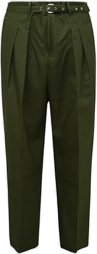 JW Anderson Pressed-Crease Wide-Leg Trousers
