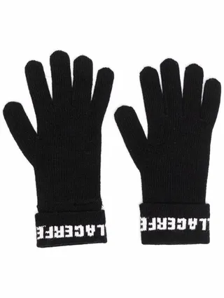Soft Knit Logo Gloves
