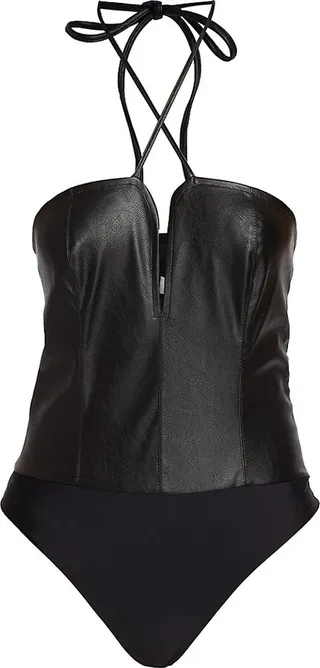 Bambi Halter Bodysuit