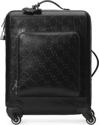 small GG embossed suitcase