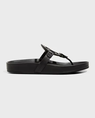 Miller Cloud Leather Thong Sandals