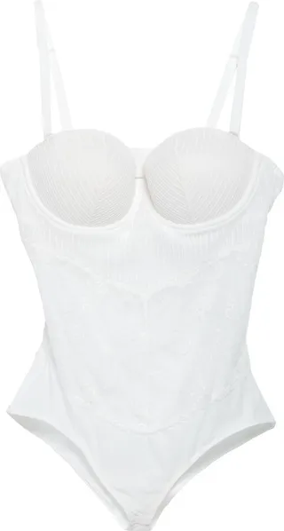 Lingerie Bodysuit White